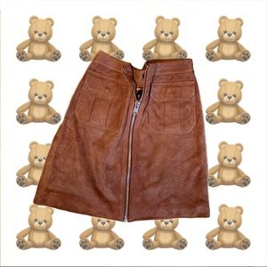 ALL SAINTS SUEDE SKIRT